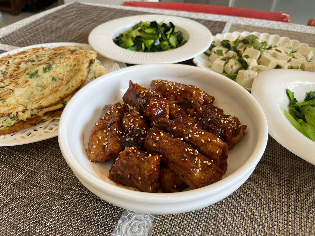 在家也能做大菜之1~“京都排骨”
