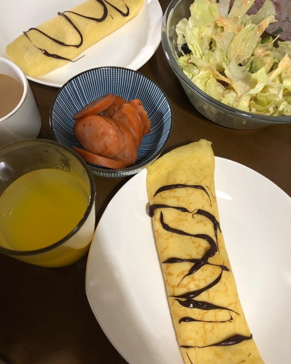 基础早餐可丽饼