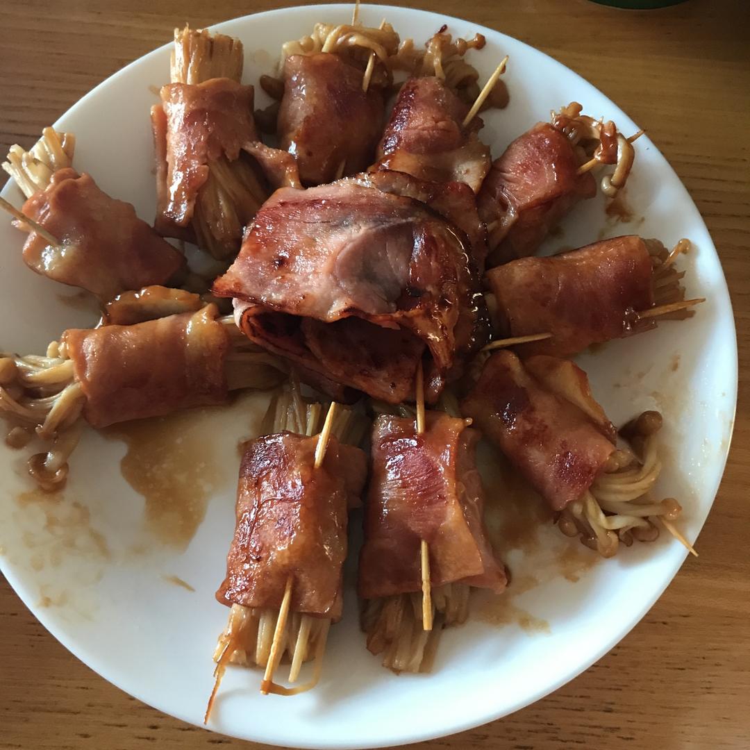 金针菇培根卷