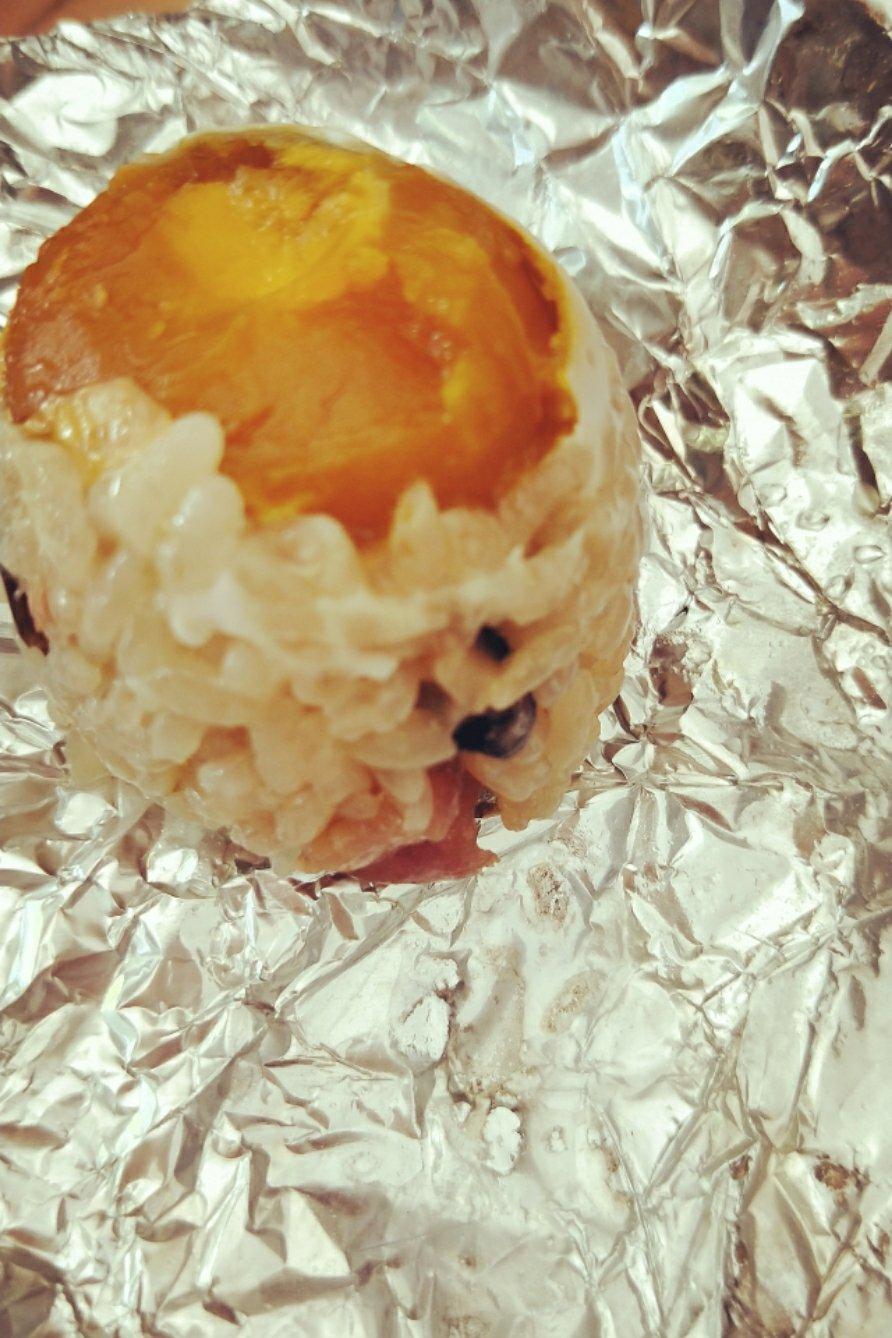 糯米饭咸鸭蛋