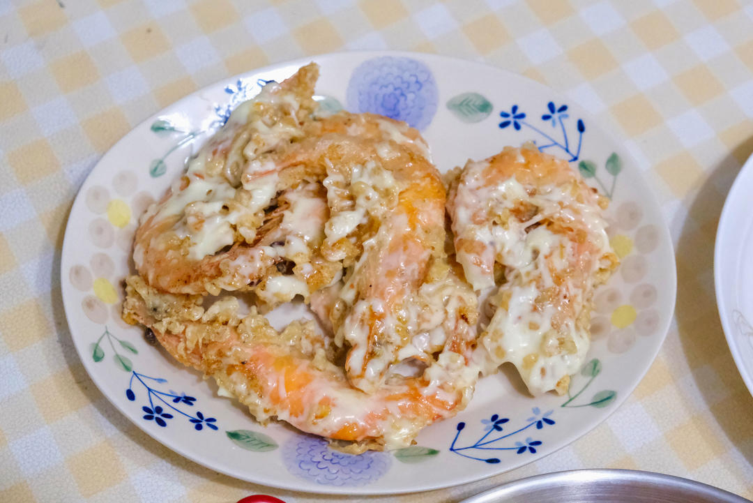 柏悦平替版芥末虾球