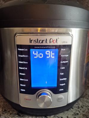 instant pot（高压锅） 16v1做浓稠又低卡的酸奶～（无糖版）的做法 步骤3