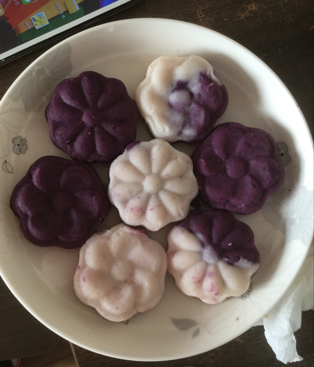 紫薯山药糕