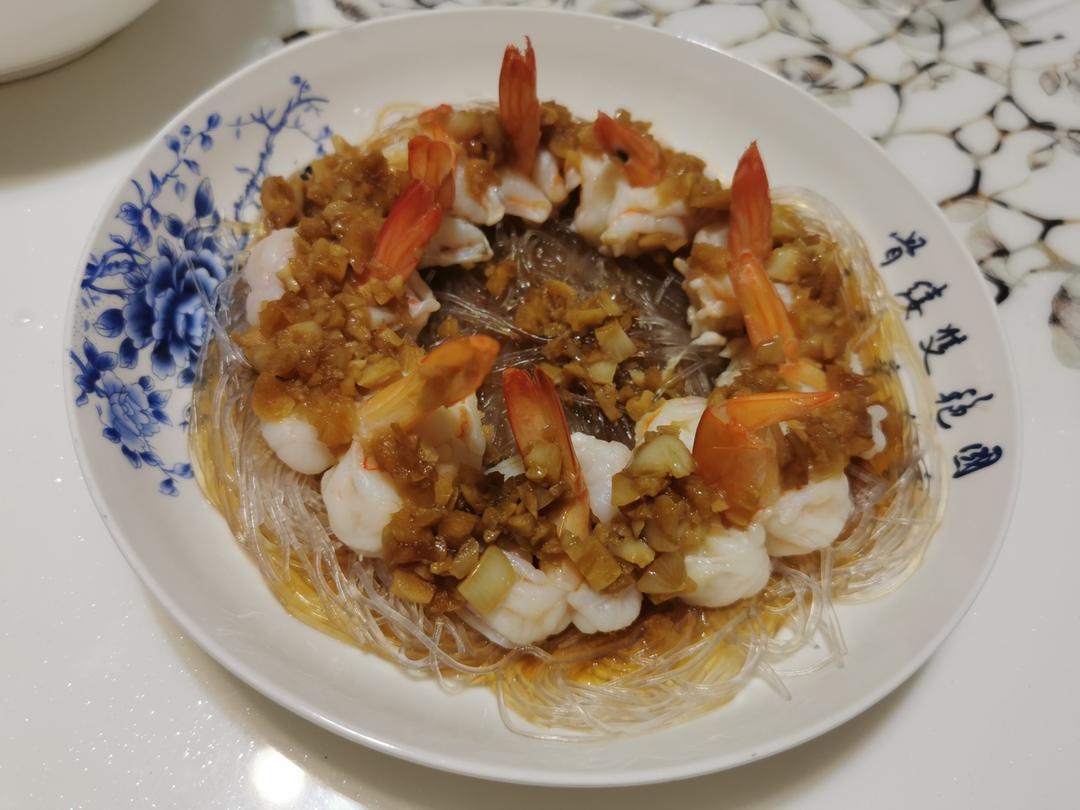 蒜蓉粉丝蒸虾