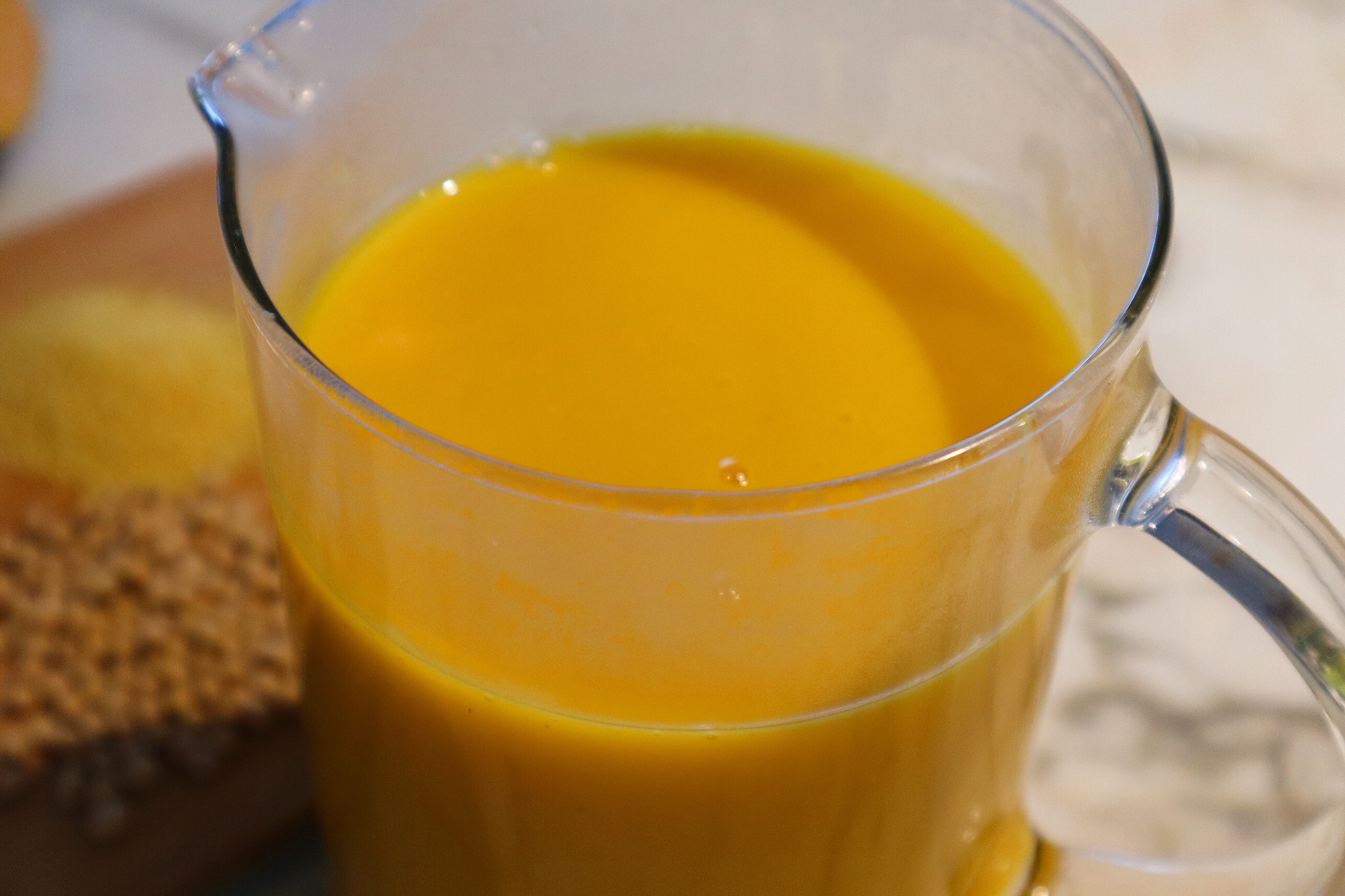 破壁机菜谱【丝滑醇香南瓜汁】喝过最好喝的南瓜汁的做法 步骤6