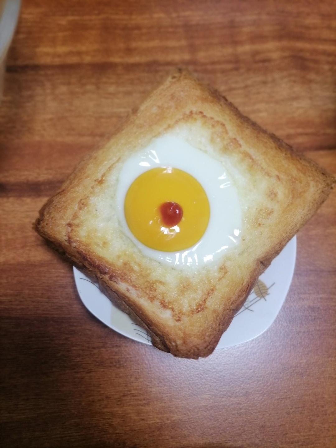 黄油芝士鸡蛋烤吐司片