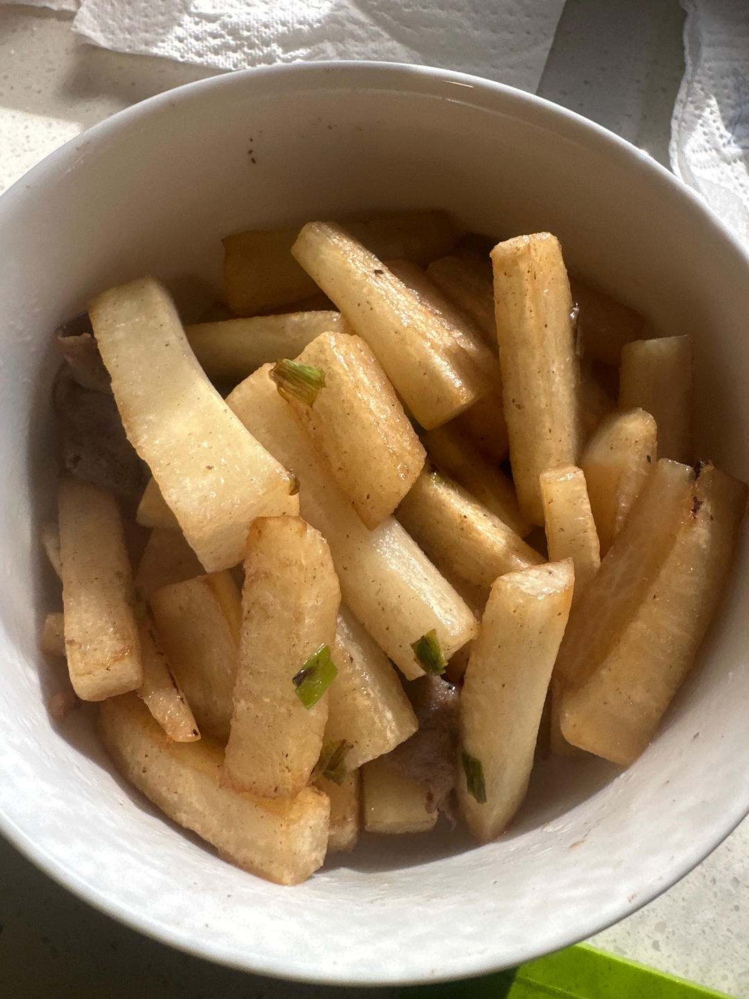 比肉还好吃的，炒白萝卜