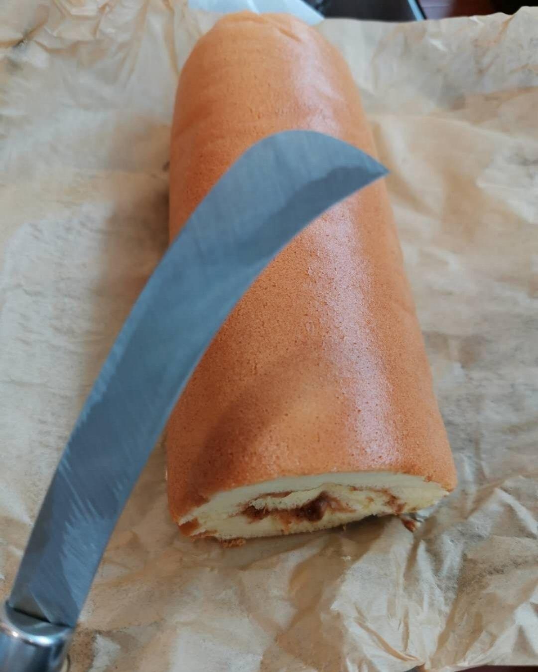 葱香肉松蛋糕卷（女侠森森版）后蛋法