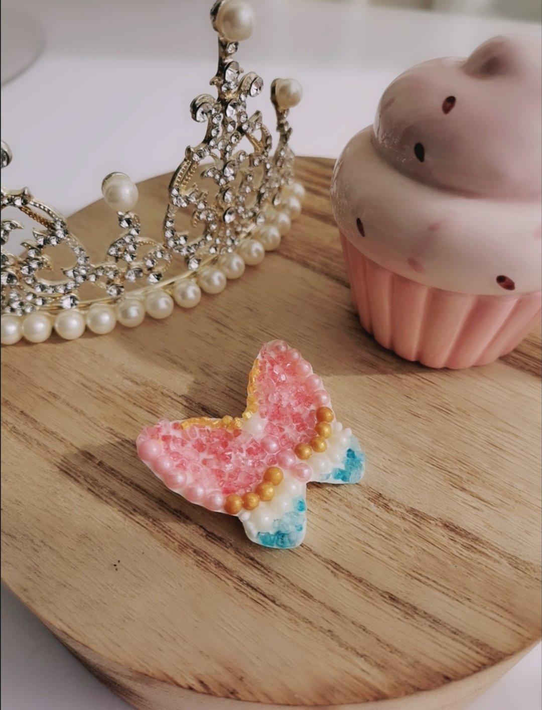 esasweet做的糖纸蝴蝶