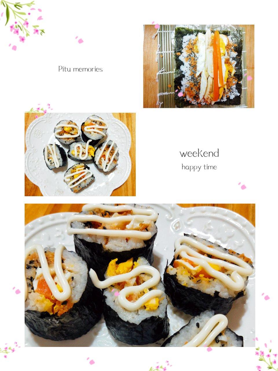 自制寿司（含寿司醋配方和超详细寿司卷法）