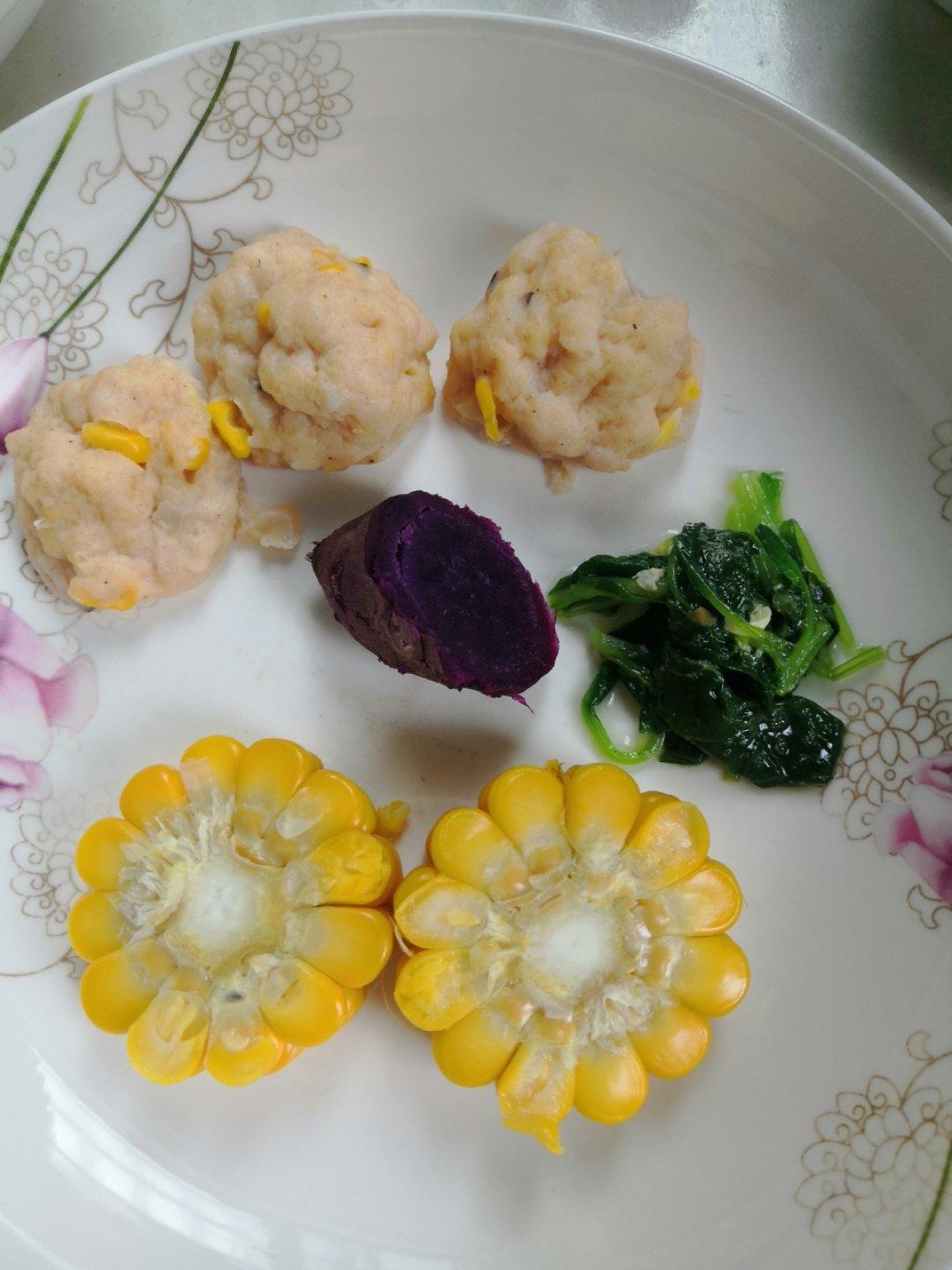 超！香蒸，有鲜鸡汁！香菇鸡胸肉丸子🍄