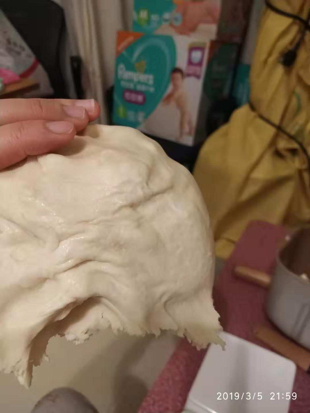 纯奶手撕吐司的做法 步骤1