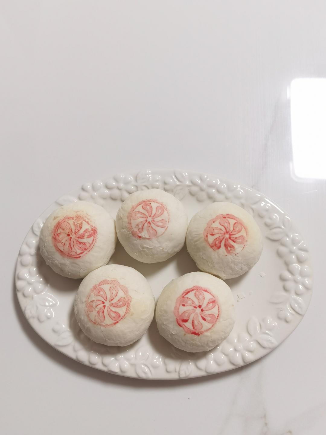 玫瑰鲜花饼，快手烫面法免出膜版，超级香酥！