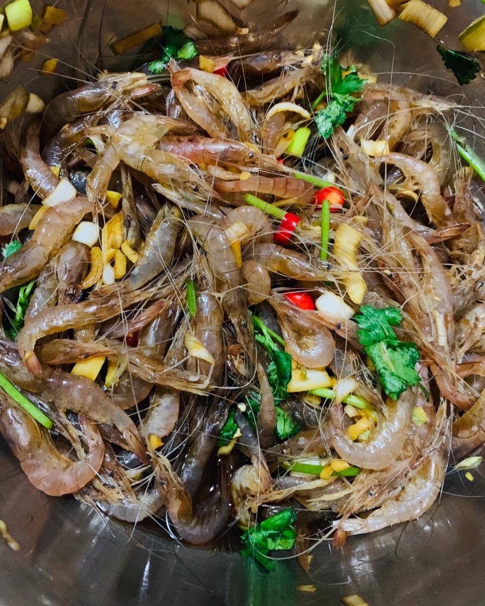 手机用户3300_k2bt做的卤青虾