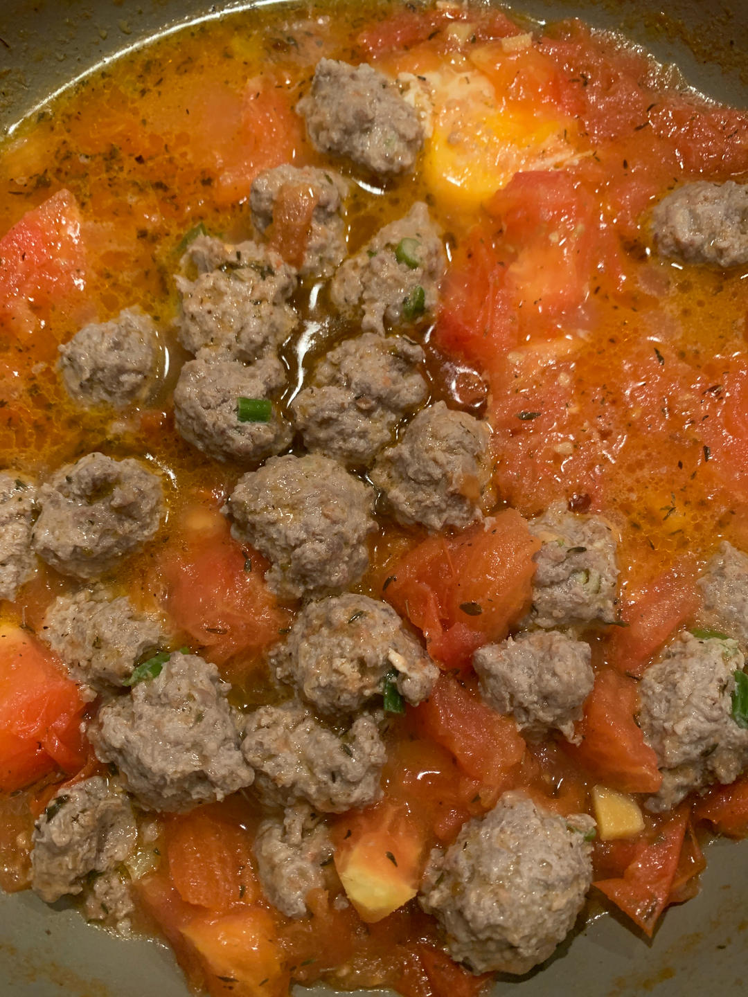 番茄牛肉丸
