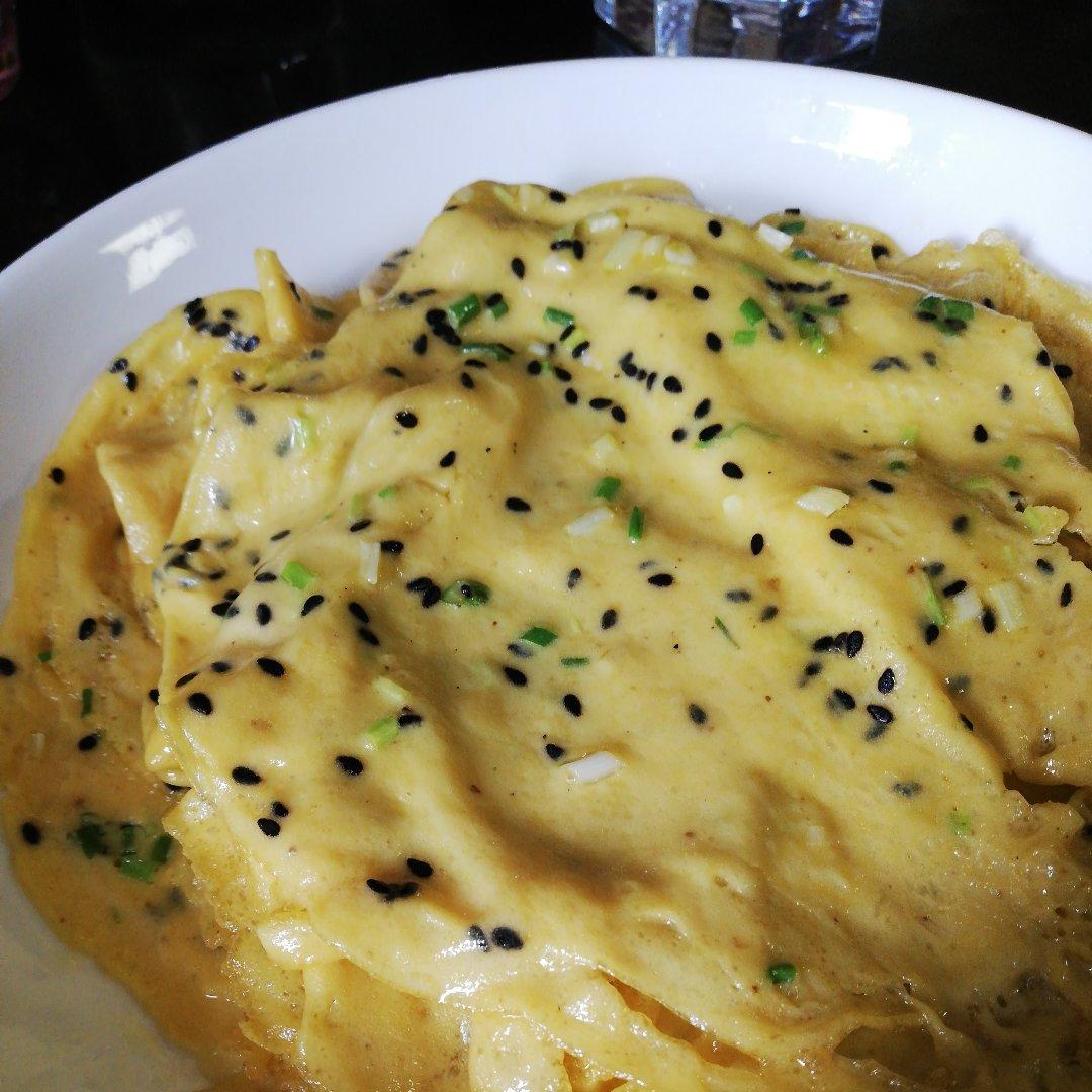 葱花蛋饼（快手营养早餐）