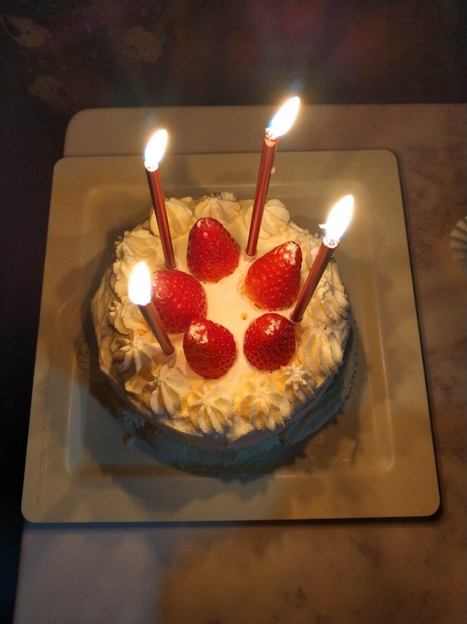 草莓菠萝奶油蛋糕6寸