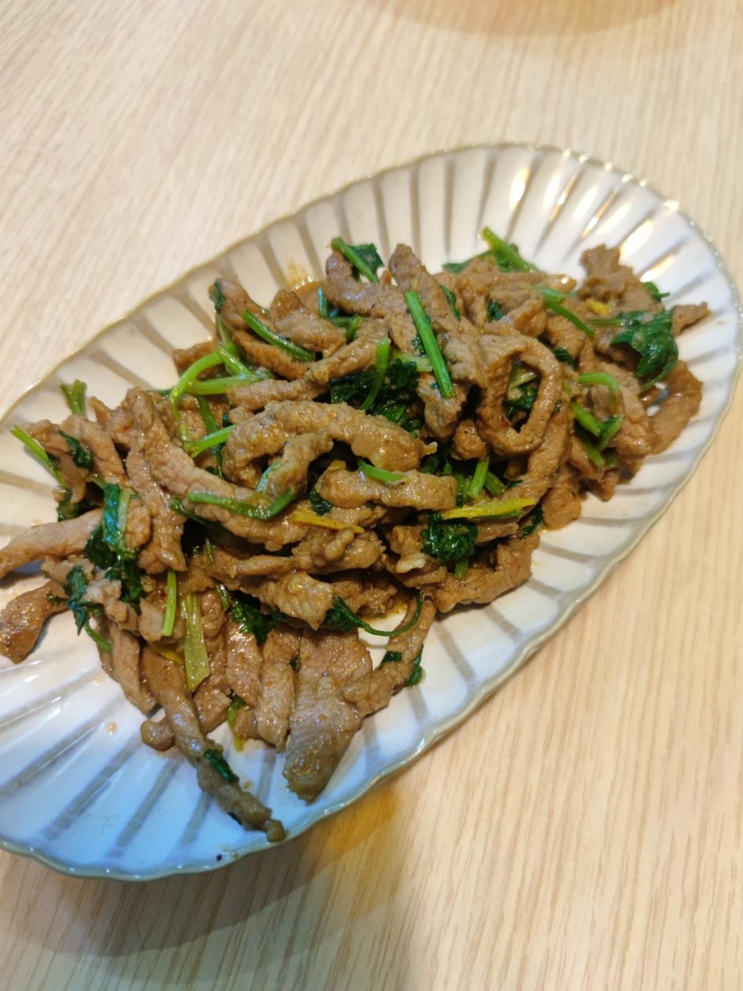 香菜牛肉