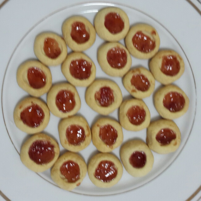 特浓奶香果酱酥饼