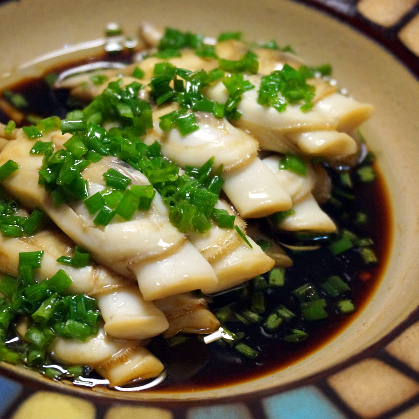 葱油蛏子