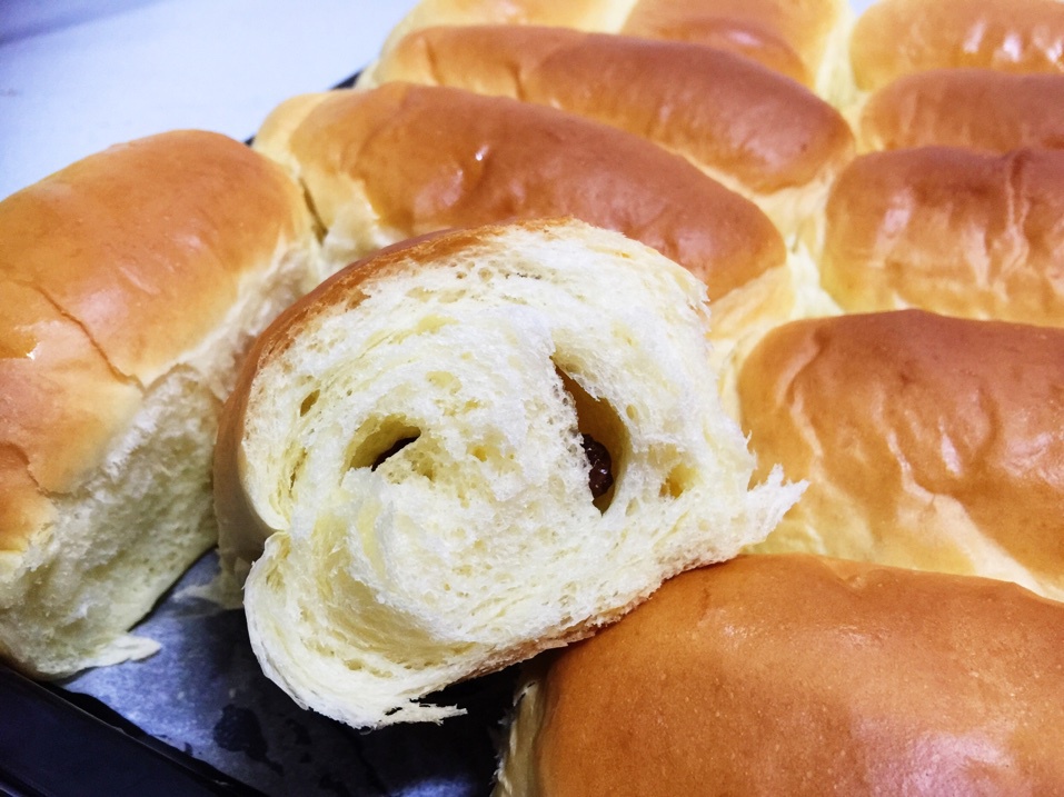 中种葡萄干面包（全部采用普通面粉制作的面包）
