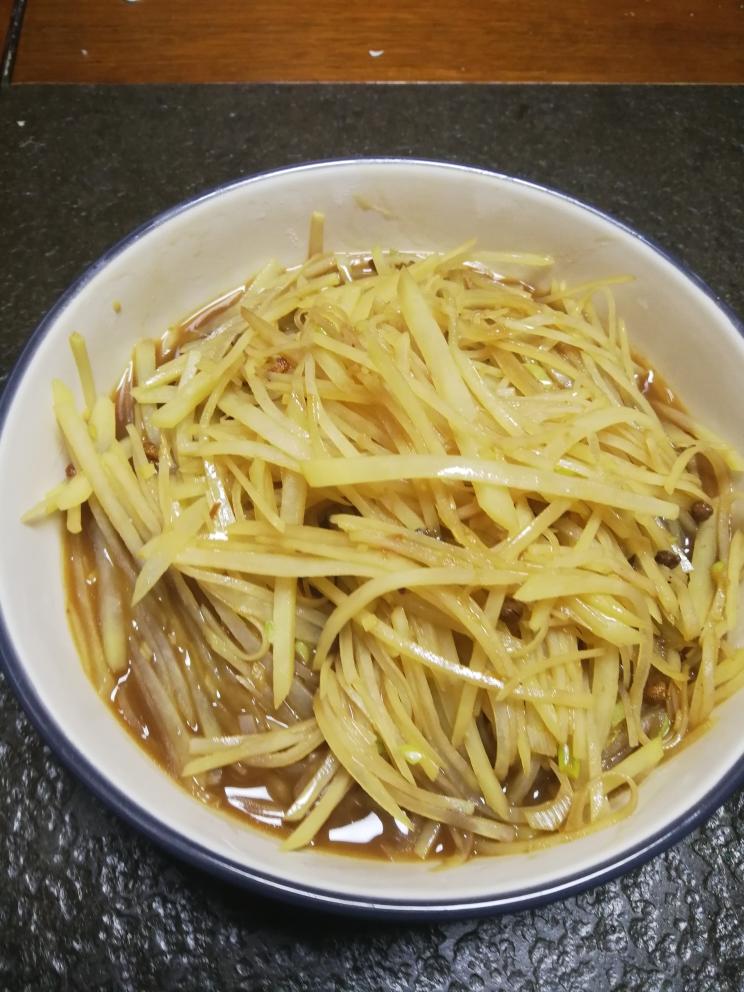 炒土豆丝的做法