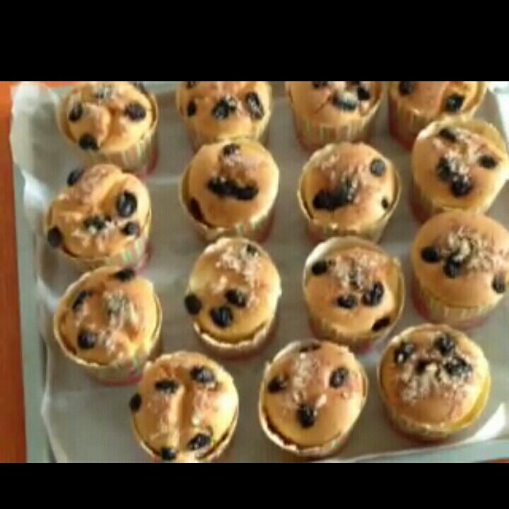 软绵绵戚风纸杯蛋糕