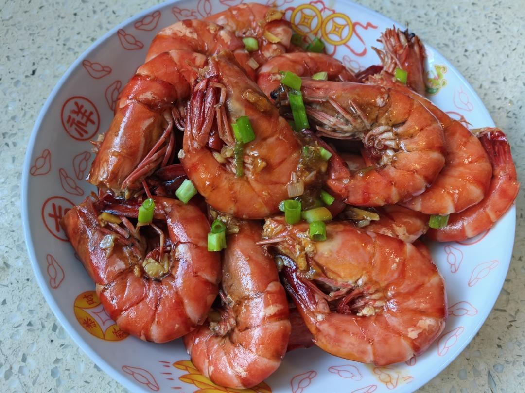 家庭版油焖大虾
