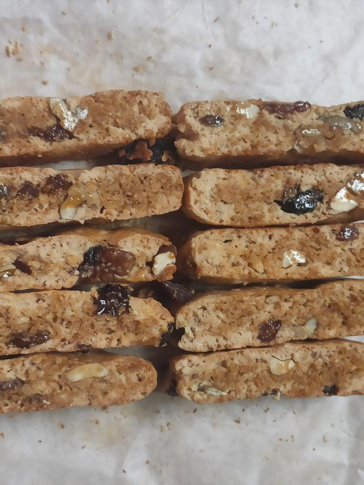 代餐棒--燕麦坚果意式脆饼