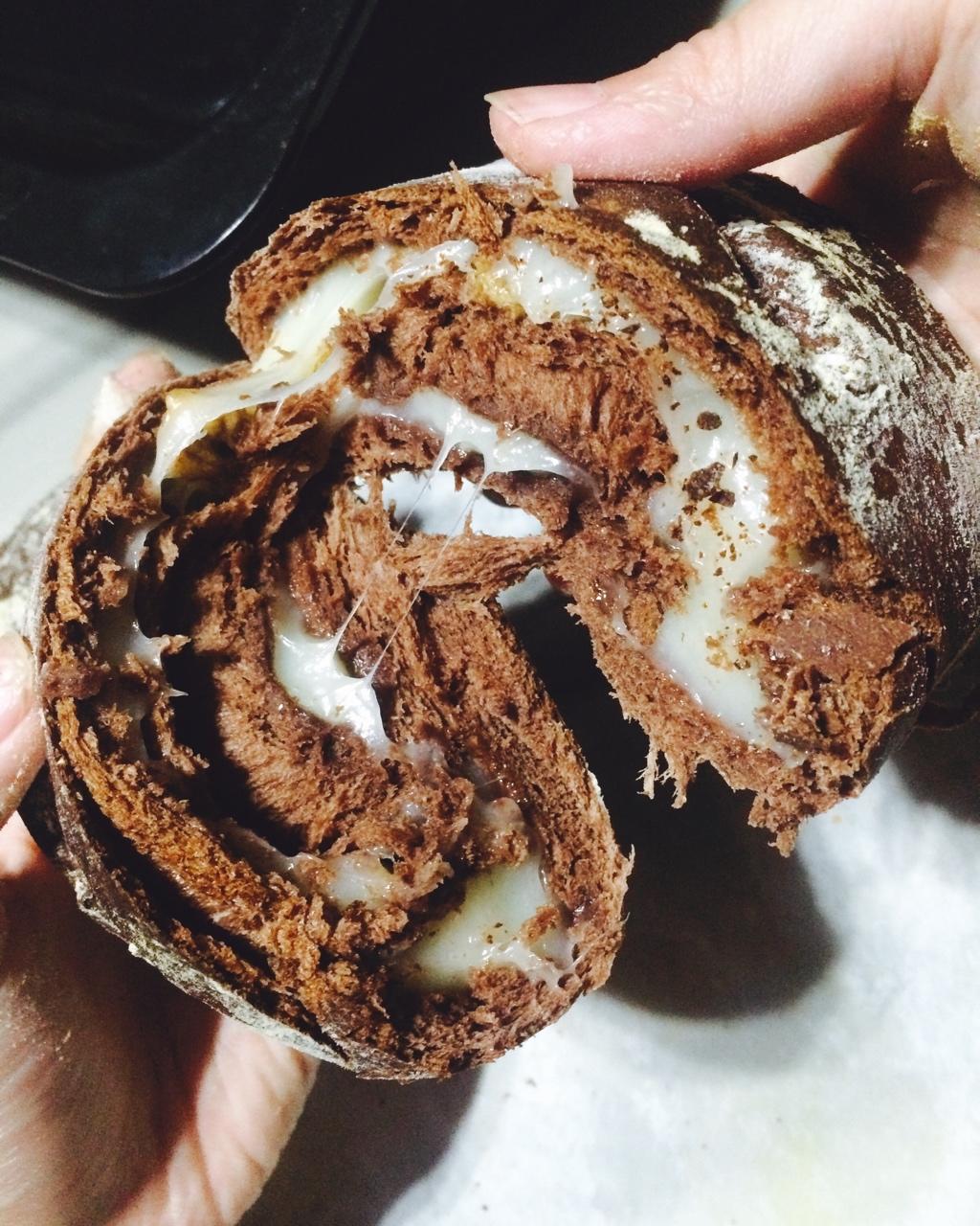 可可麻薯软欧