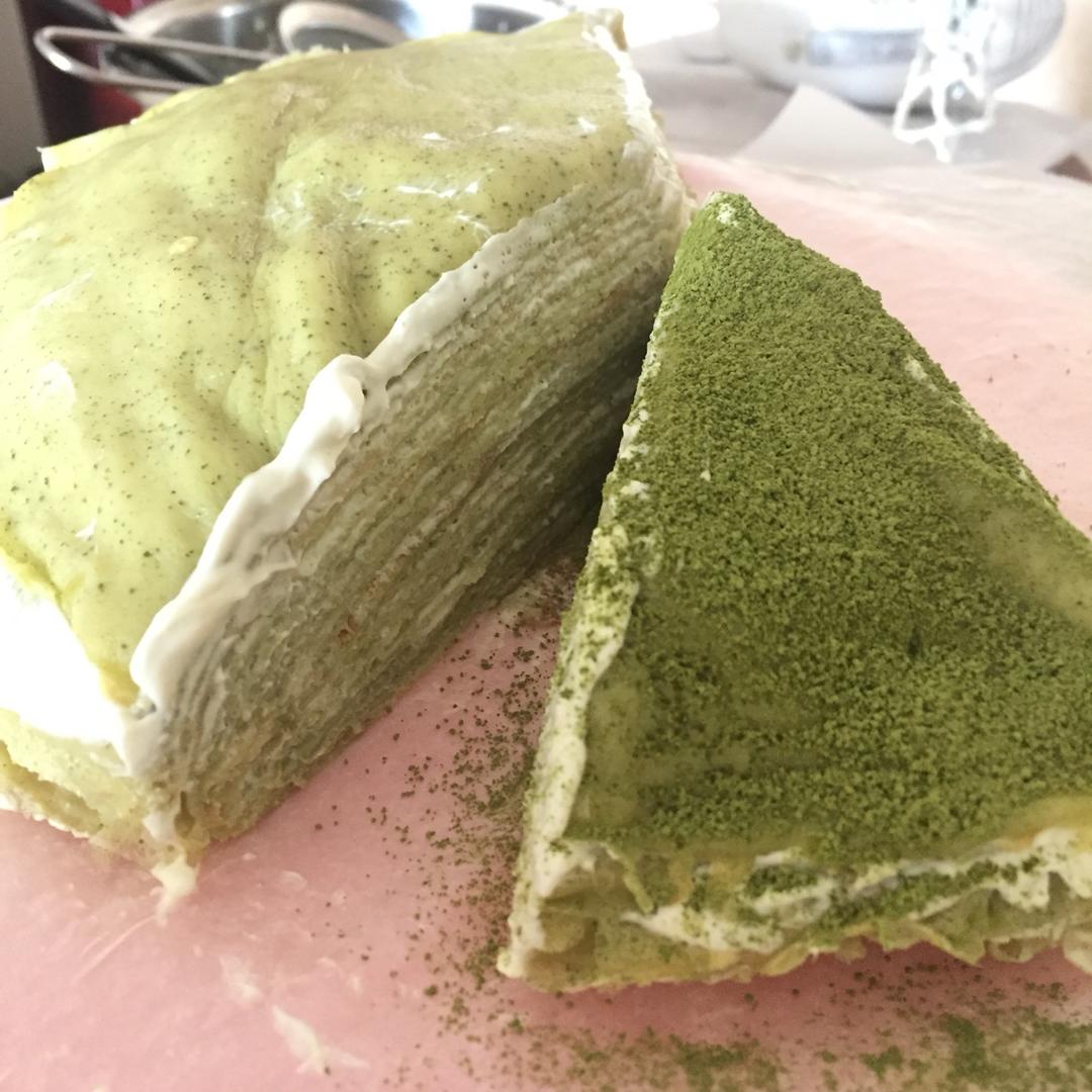 草莓抹茶千层蛋糕
