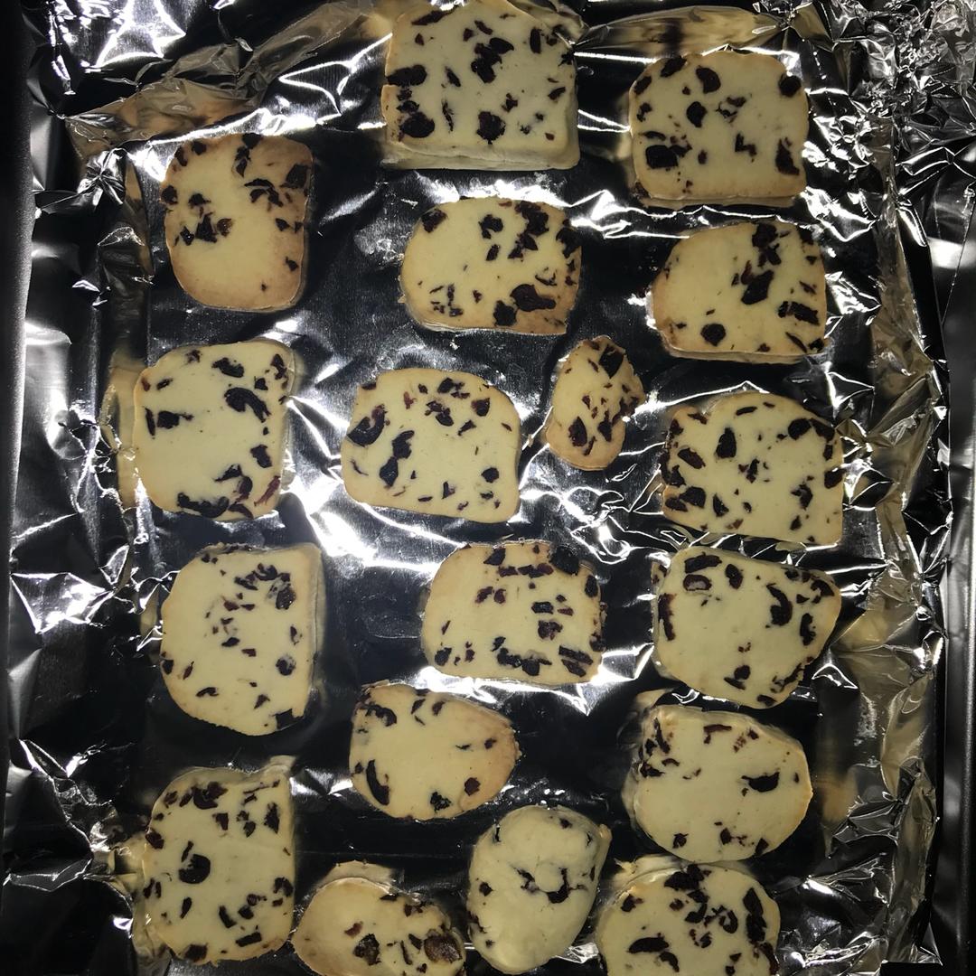 低糖少油版蔓越莓饼干