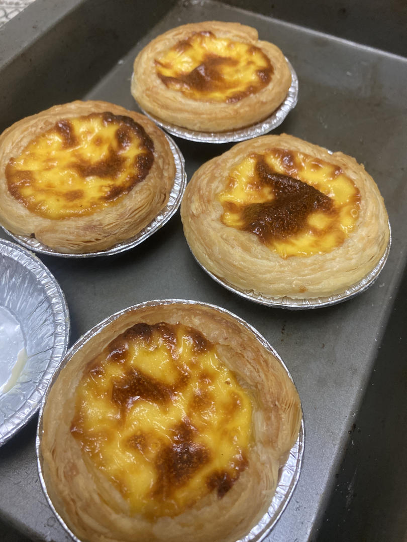 超嫩滑的葡式蛋挞(全蛋版)新手友好『秒杀KFC』