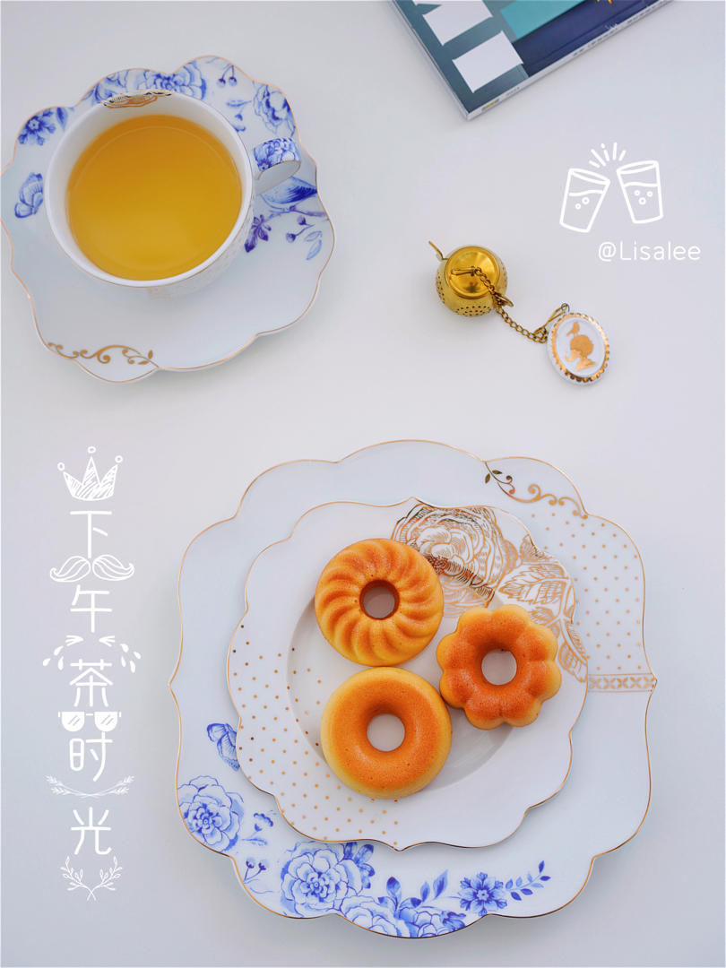 烤箱版不加泡打粉原味甜甜圈非油炸更健康