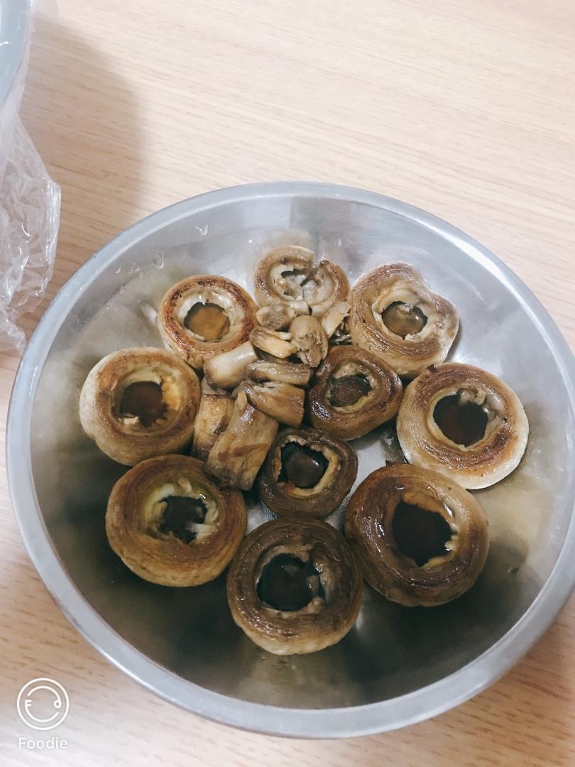 保留最原始鲜味儿的煎口蘑
