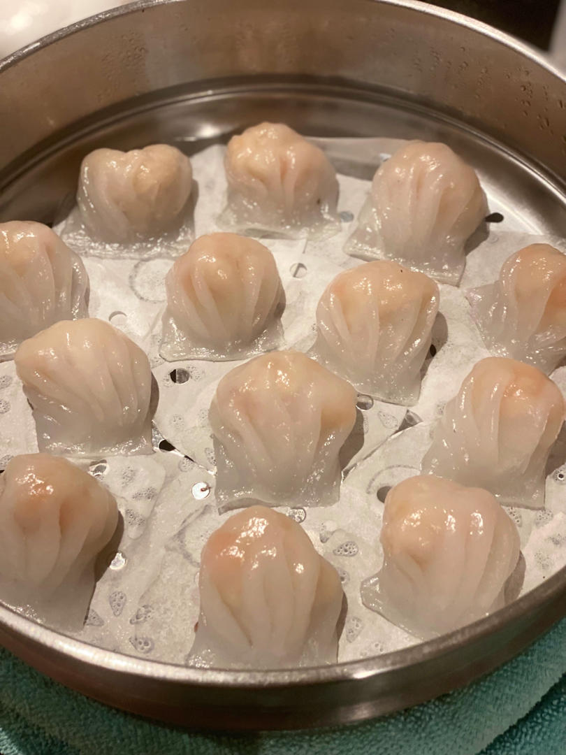 水晶虾饺（澄粉+土豆粉)