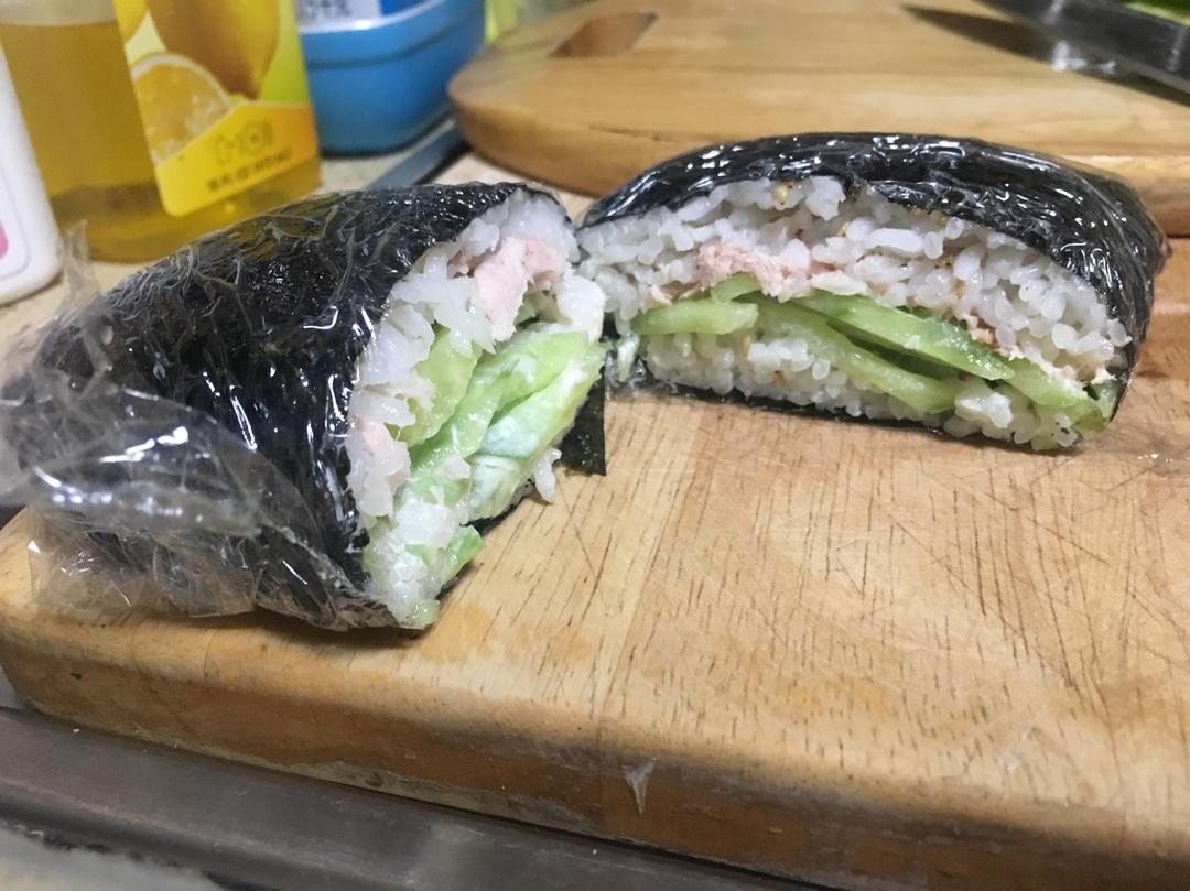 燕麦金枪鱼口袋饭团【曼食慢语】