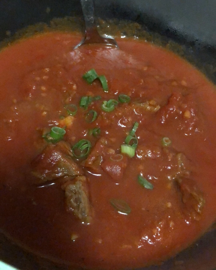 番茄牛腩-牛腩的原汤化原食