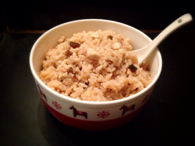 鸡丁蛋炒饭