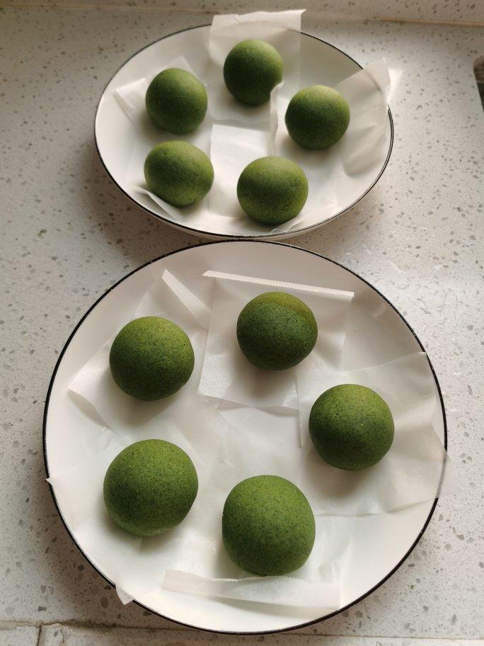 网红艾草青团，豆沙馅（Q弹不塌陷）