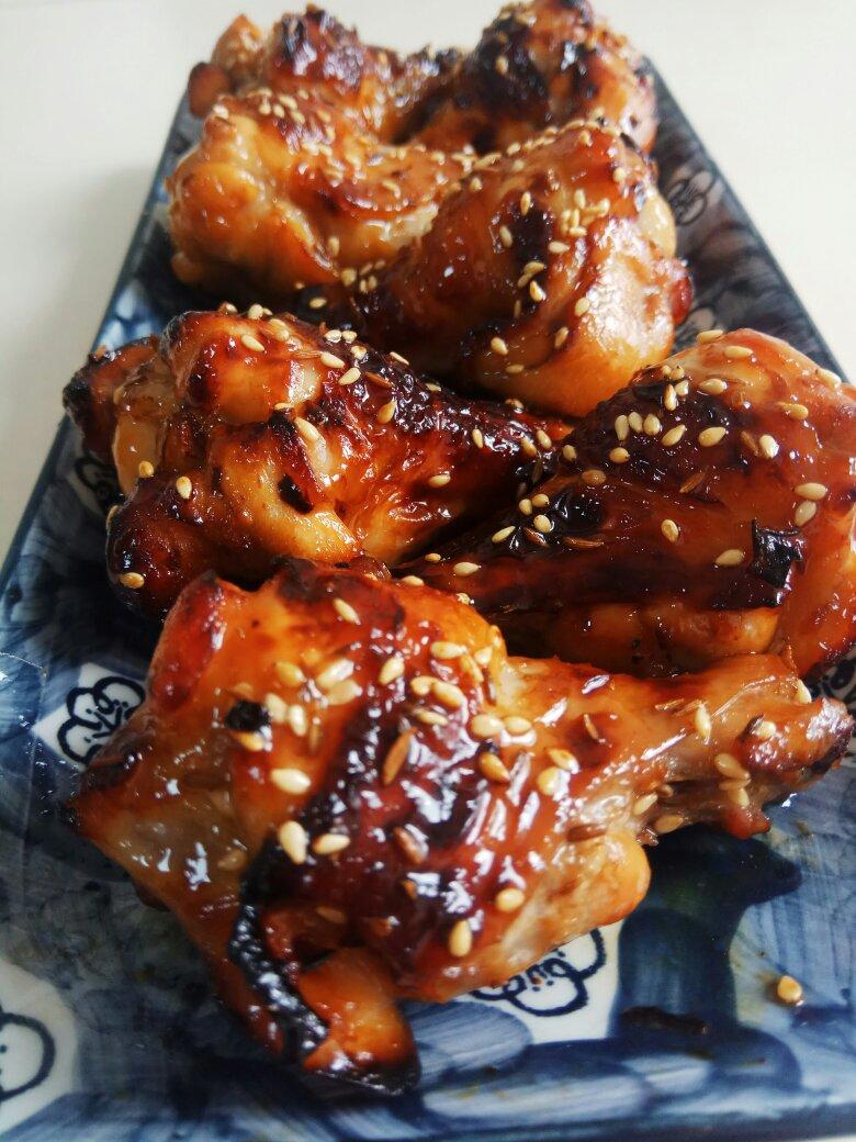 蜜汁鸡翅（烤箱）
