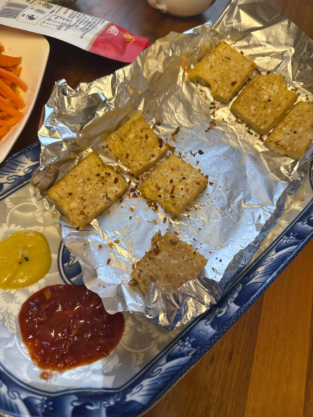 烤箱烤豆腐|5元烤一大盘，在家轻松搞定火爆小吃街的美食！