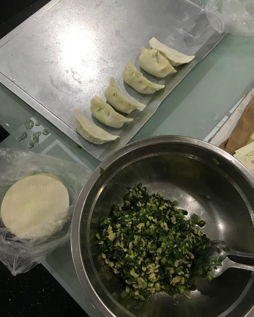 经典的韭菜鸡蛋馅儿饺子 怎么吃都不会腻