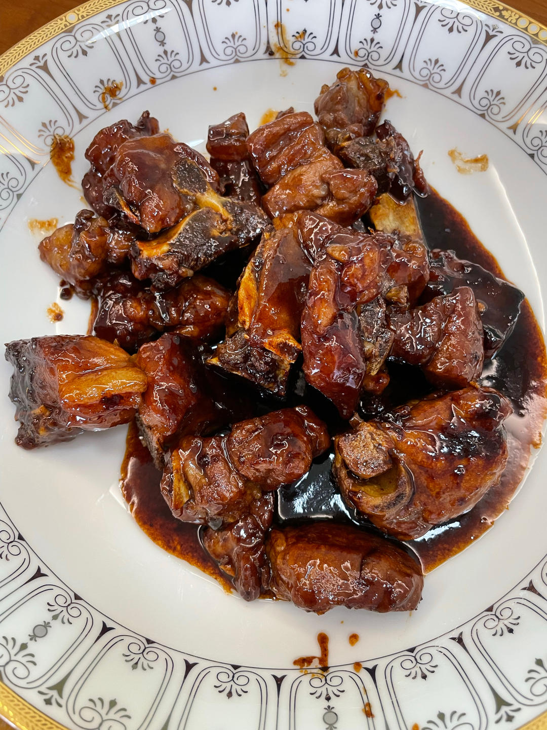 糖醋排骨/糖醋小排（不放油）（12345口诀做出正宗上海本帮）