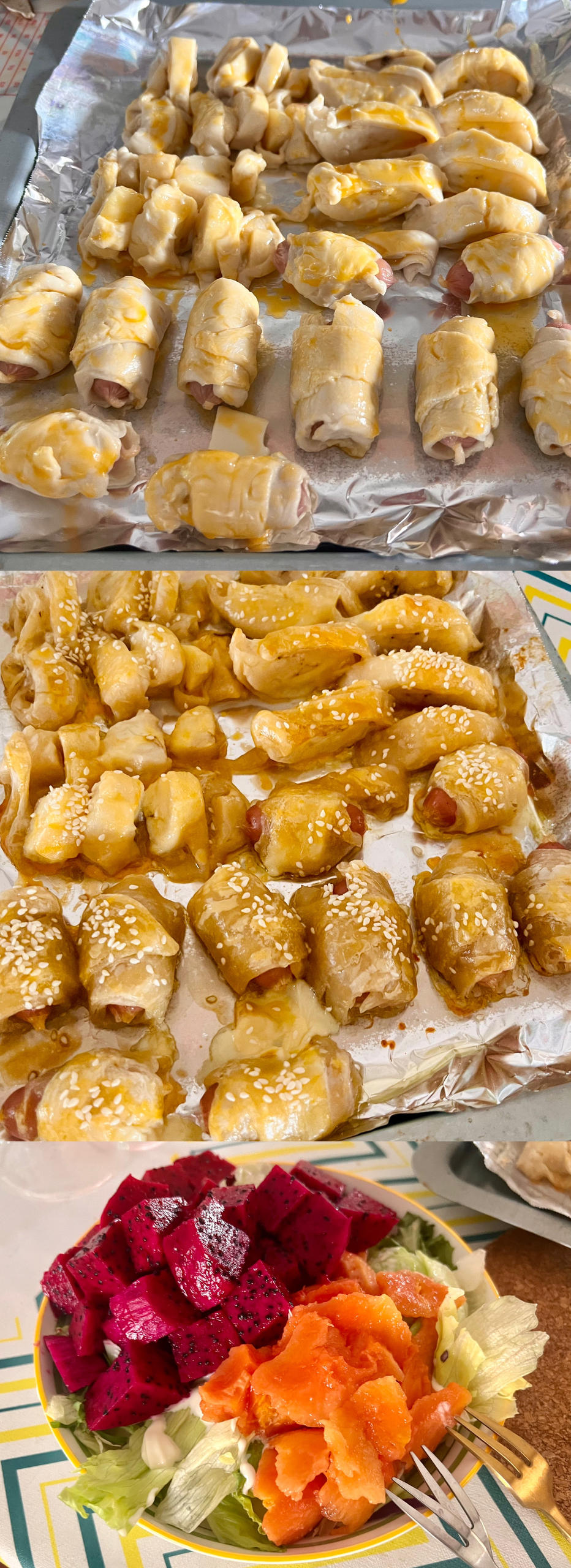 手抓饼另类吃法
