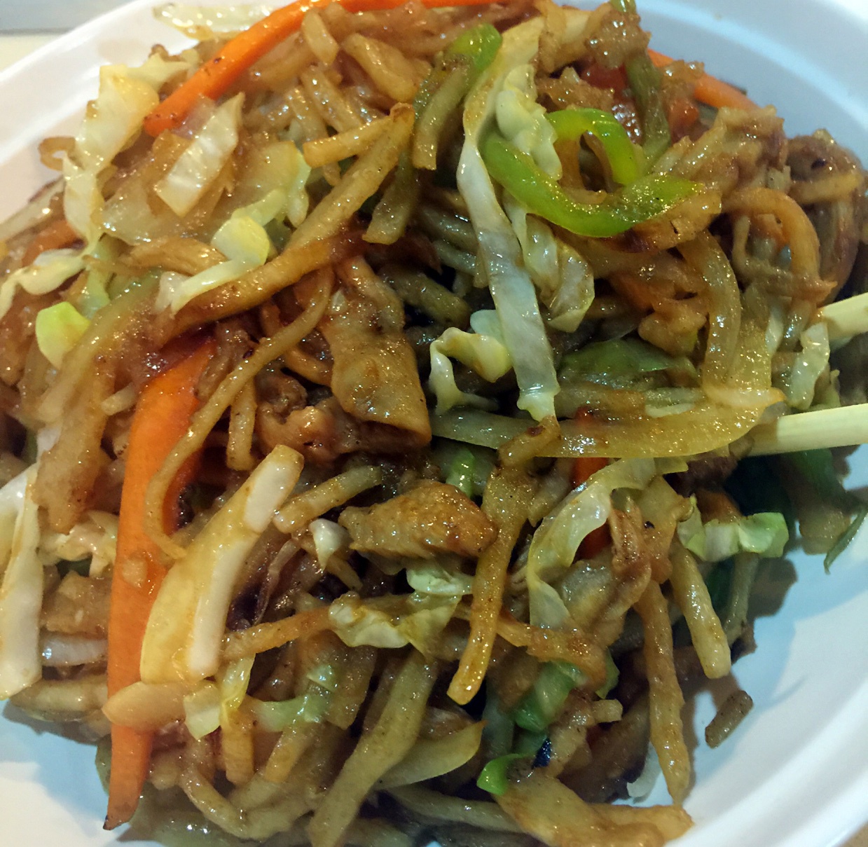 肉丝炒饼