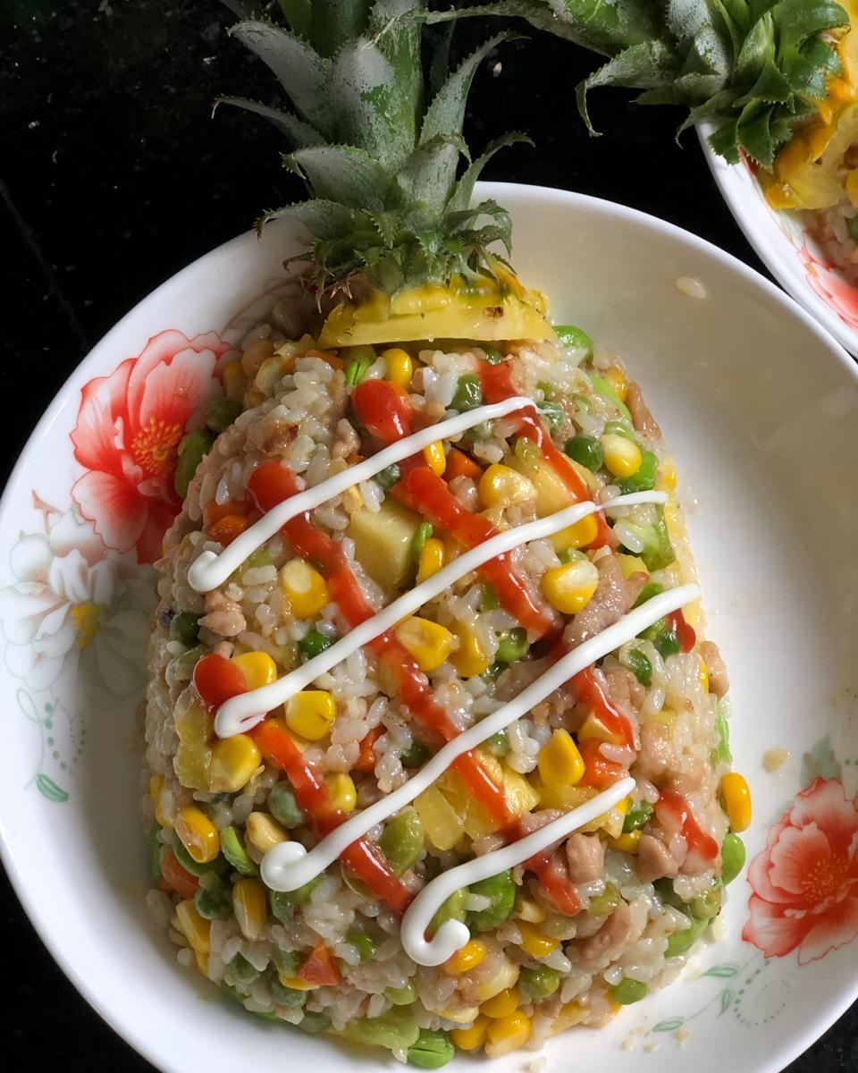培根菠萝饭