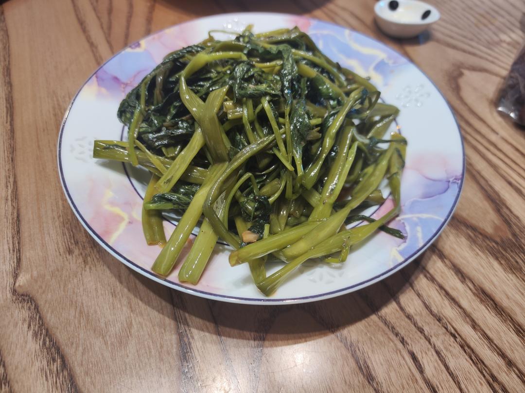 广东大排档风味椒丝腐乳炒空心菜