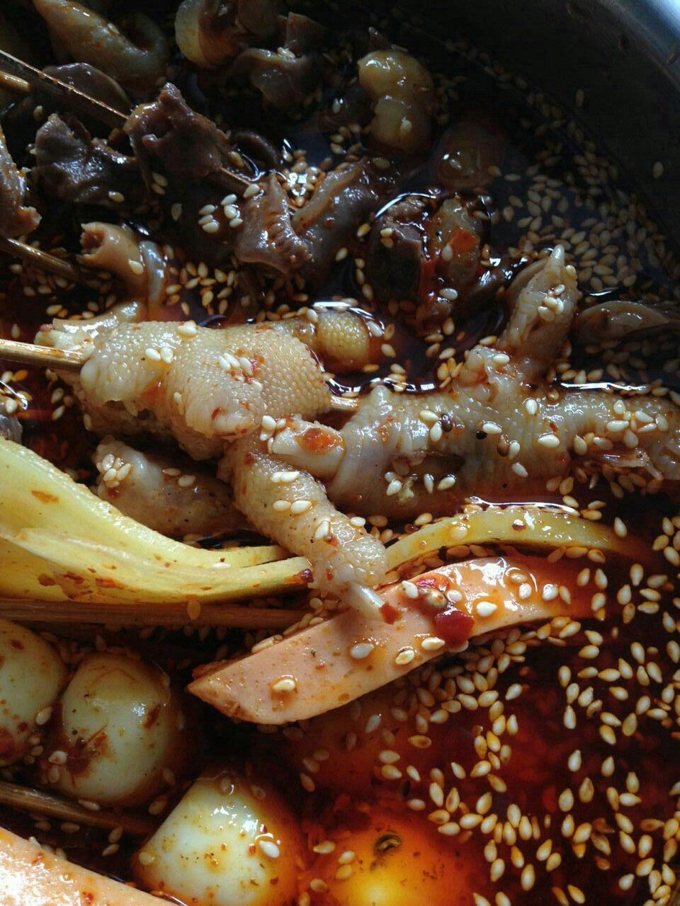 钵钵鸡，冷串串的做法