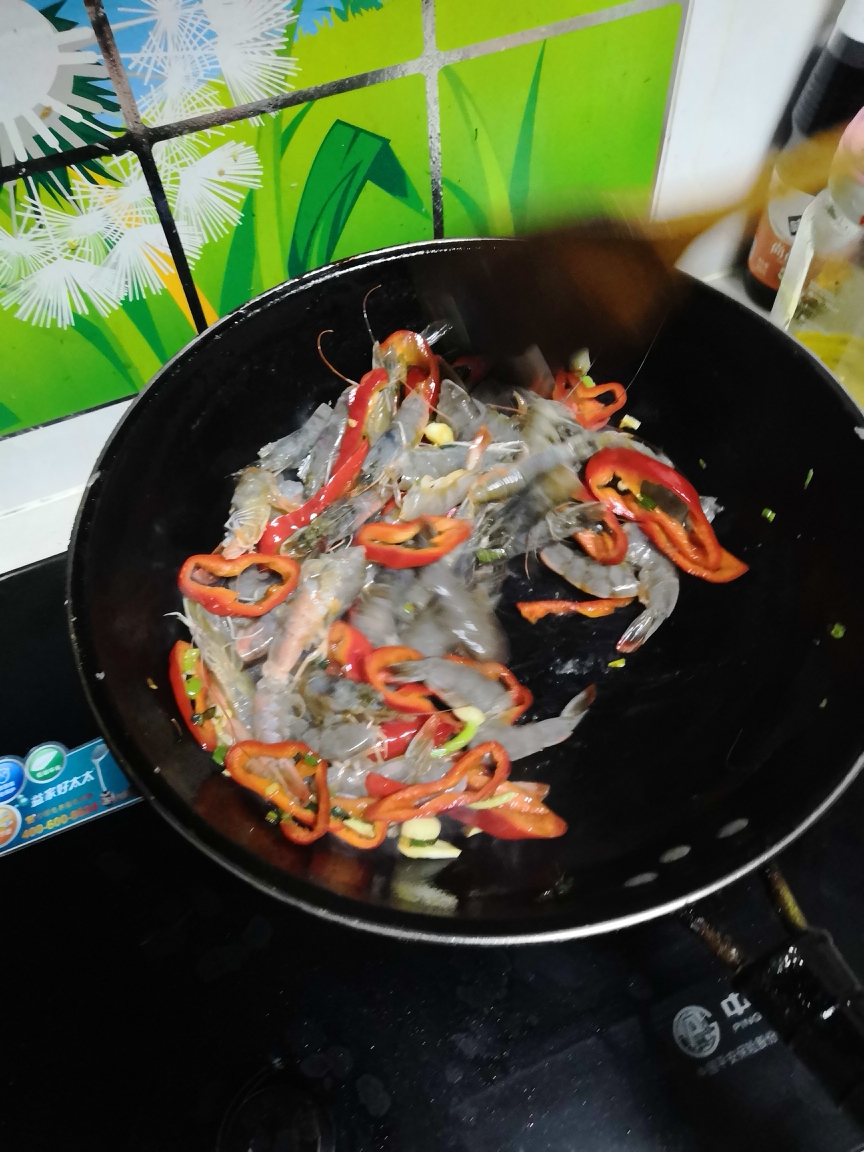 辣炒大虾的做法 步骤4